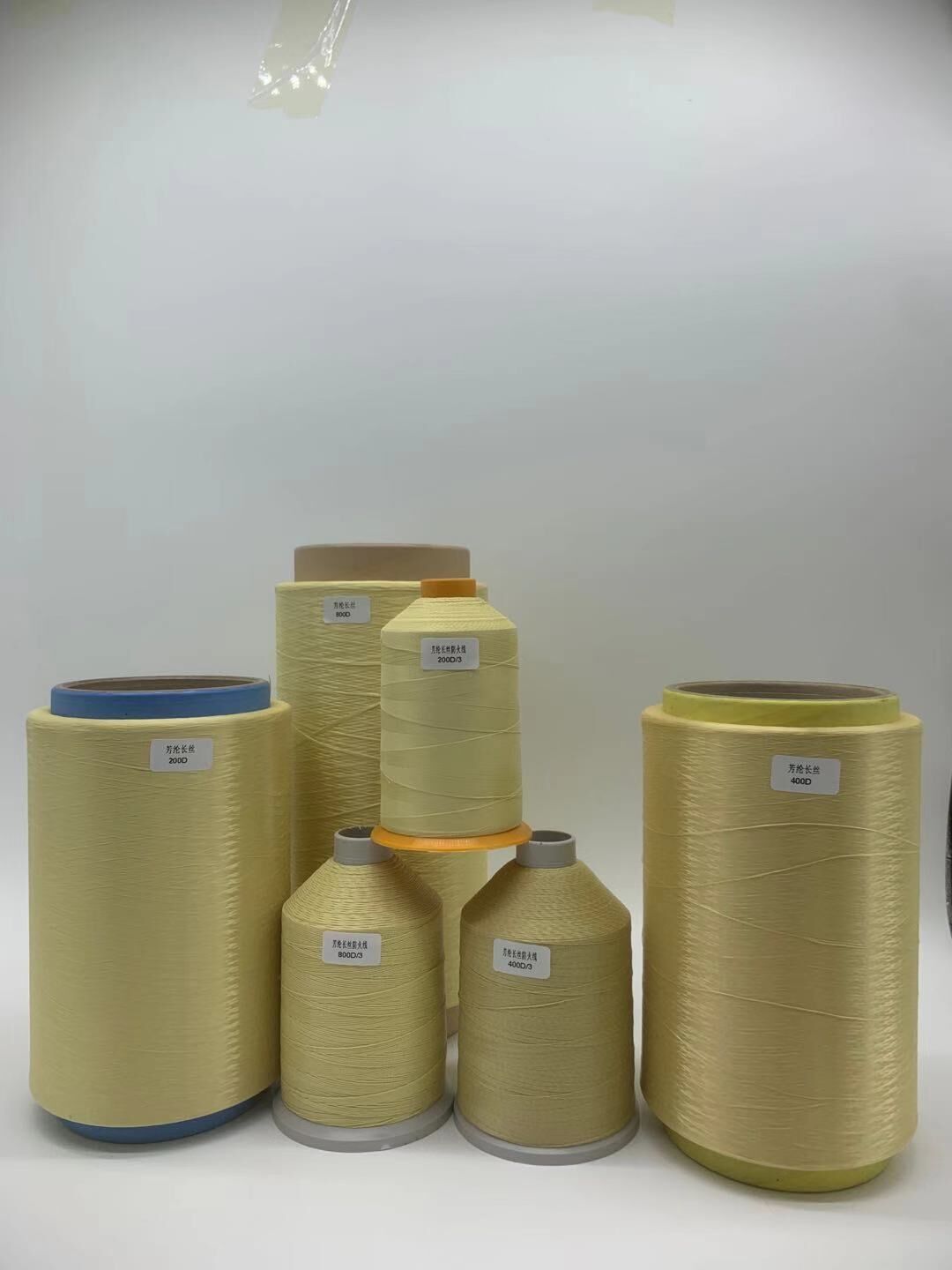 Fl 1414 100Gram 3302Meter Aramid Fiber Slip Vlamvertragende Brandwerende Draad Hoge Temperatuur Draad Fiber