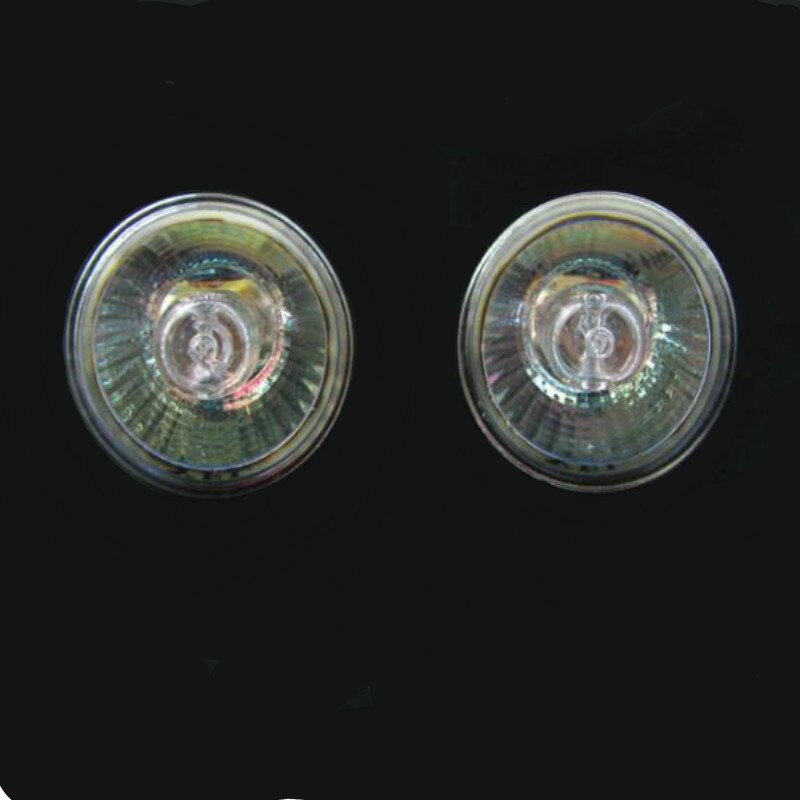 20pcs/lot Halogen 220V 20W MR16 2800K Spotlight Bulb led Replacement Crystal Bulbs