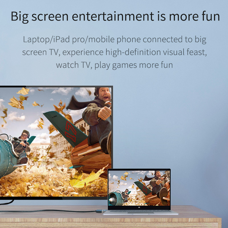 Hagibis USB C zu HDMI adapter Typ C stecker auf HDMI buchse Konverter 4K @ 30Hz HD für macbook Samsung Galaxy S10 Huawei P30 iPad Pro