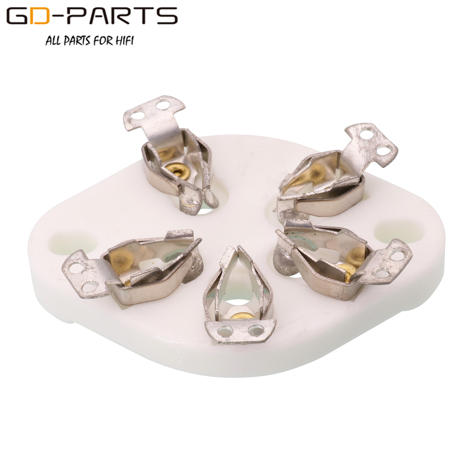 1PC 5pin Ceramic Tube Socket for 807 24 27 37 46 47 56 76 FD422 WE272A WE311A Hifi Vintage AMP DIY Panel Chassis Mount