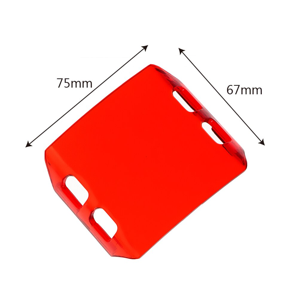 4 Inch 18W LED Light Cover Spot Fog Work Light Flood Dust Proof Protective Cover For Off-road SUV ATV Boat Bar Len