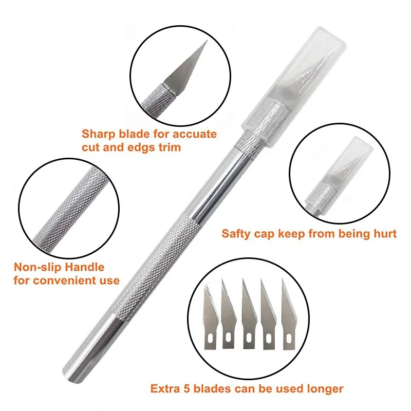Car Wrapping Tools Kit Auto Folie Set Vinyl Wraps Tool Folie Gereedschap Zuigmond Schraper Cutter Mes voor Car Wrapping Film Gereedschap Kit