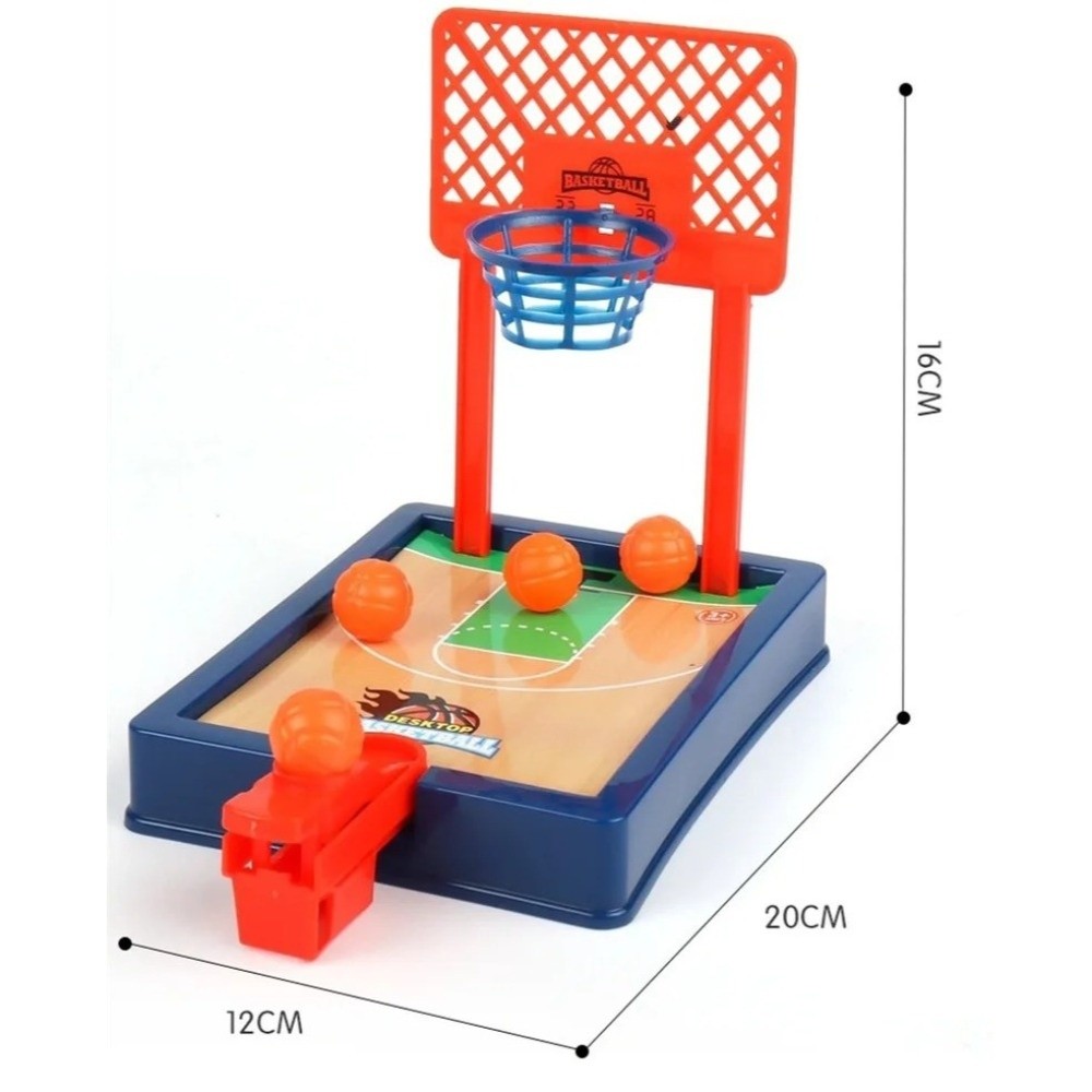 Mini Basketball Game Set Portable Fun Desktop Basketball Machine Novelty Toy for