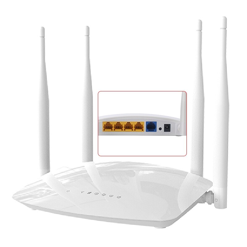 300 Mbps Draadloze Wifi Router, MTK7620N Thuis Commerciële 300 M Breedband Through-Muur Draadloze Wouter