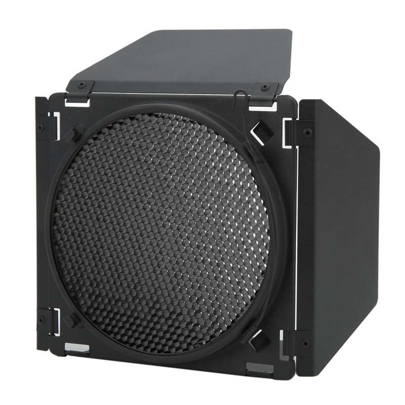 Déflecteur de lumière à quatre feuilles pour abat-jour de photographie Standard de 180mm, barrière lumineuse pour personnes