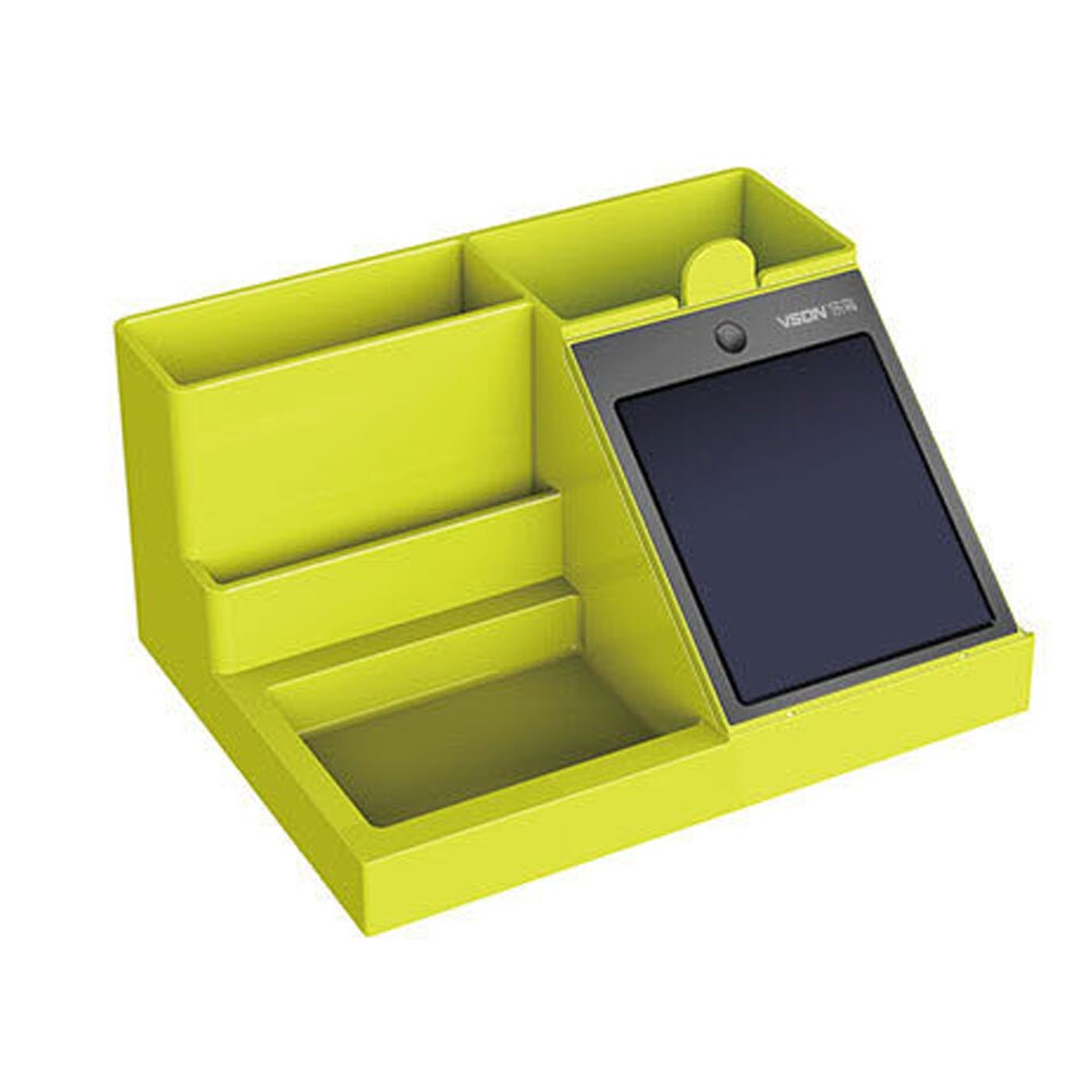 Multi-functional pen holder with LCD handwriting board can be taken out separately for easy carrying