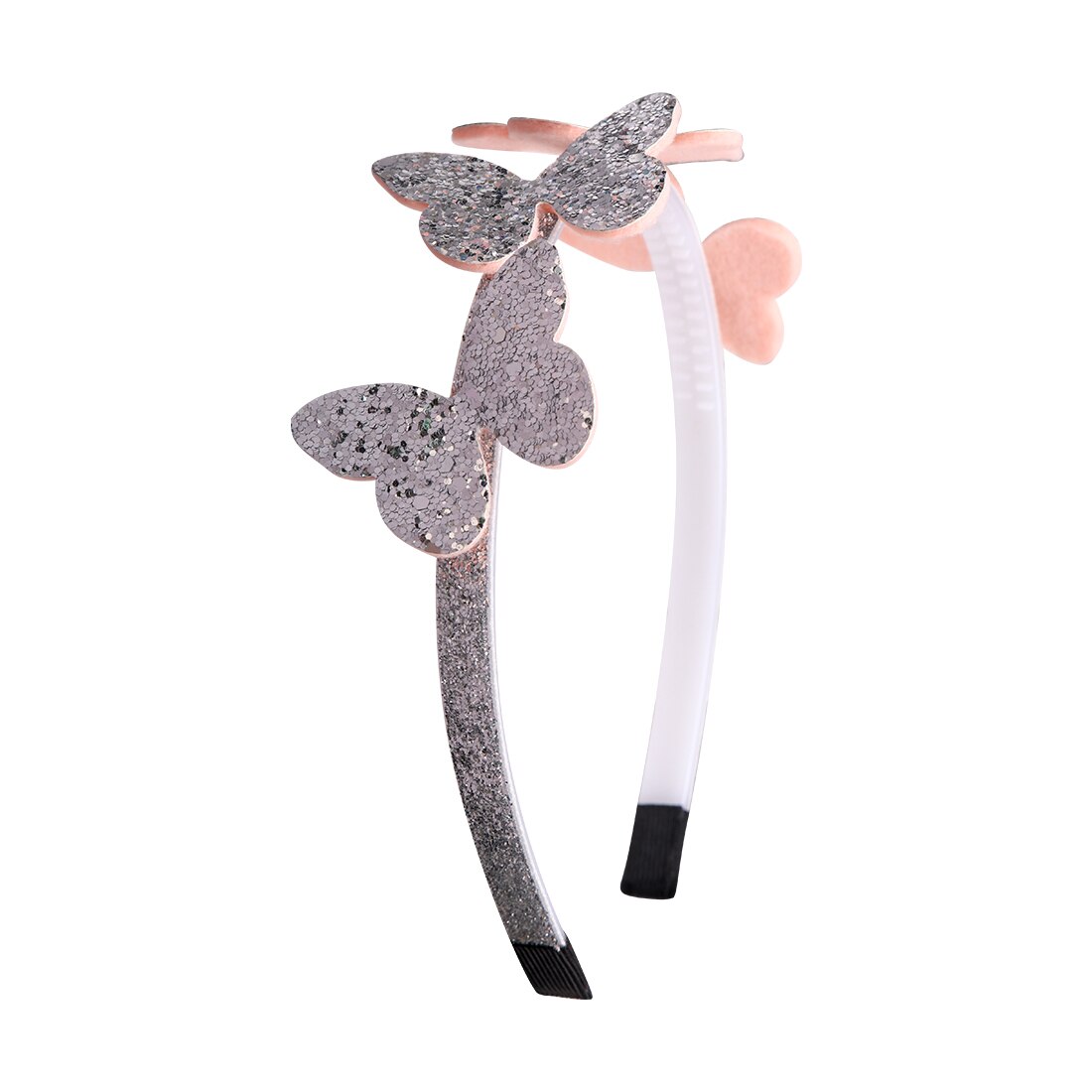 1 PC Girls Sparkly Headband Children Glitter Bows Headband Kids Sweet Head Hoop Party Highlight Wedding Head Wear: 4