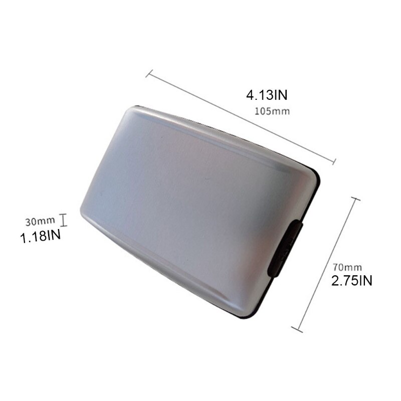 Men RFID Anti-Theft Credit Card Holder Cards Case Pocket Wallet Organizer