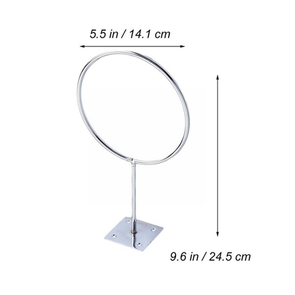 Stahl-fußballhalter zur wandmontage, garagen-basketball-aufbewahrungsständer, ausstellungsballhalter für basketball- und volleyballzubehör,  e6 8