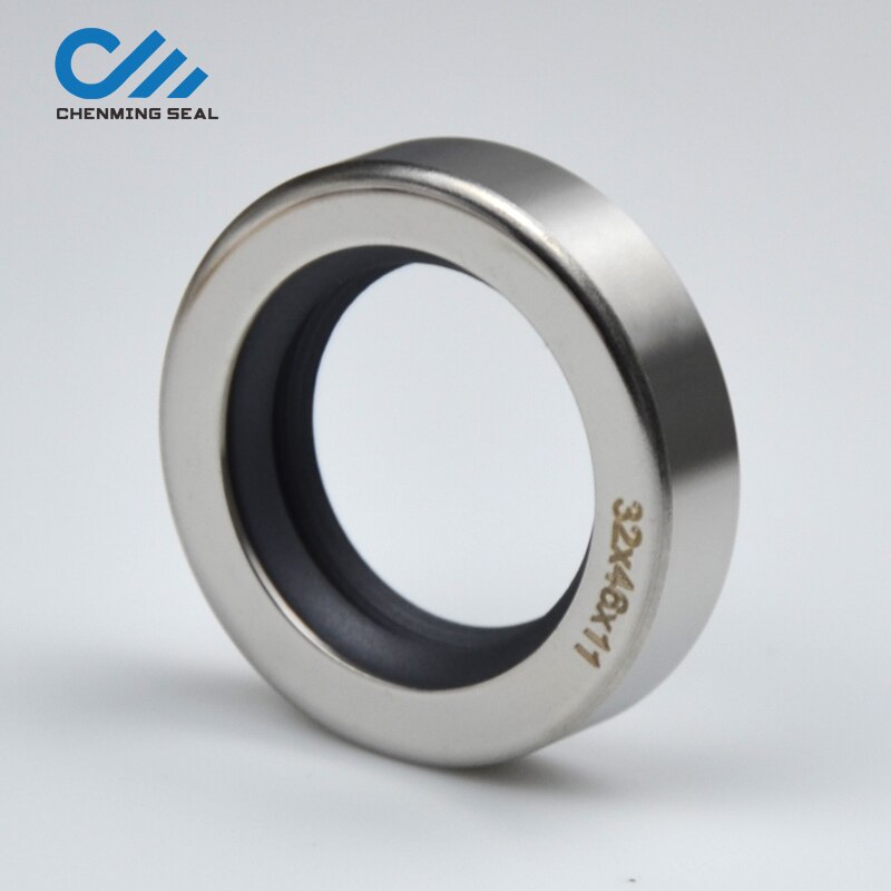 Shaft Diameter 32 PTFE Oil Seals Rotary Lip Seal Stainless Steel Shaft Seal for Screw Air Compressor