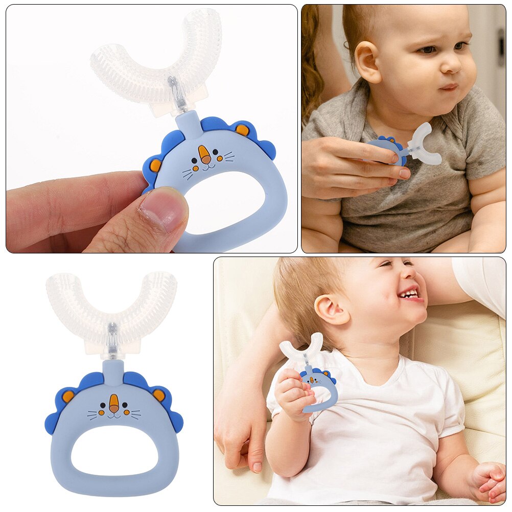 Spazzolino da denti per bambini spazzolino a setole morbide spazzolino da denti per la pulizia dello spazzolino da denti