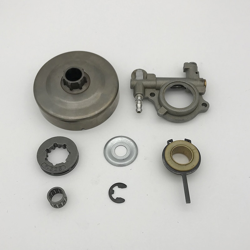 Oil Pump Rim Sprocket Kit For Stihl 026 MS260 PRO MS 260 Chainsaw Clutch Drum .325 Pitch Small 7 Spline 7 Teeth Replacement Part