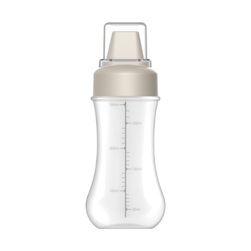 5 Hole Kitchen Bottle Condiment Kitchen Cooking Tools with Leak Proof Clear Cover Mayonnaise Dispenser Sauce Squeeze: GY