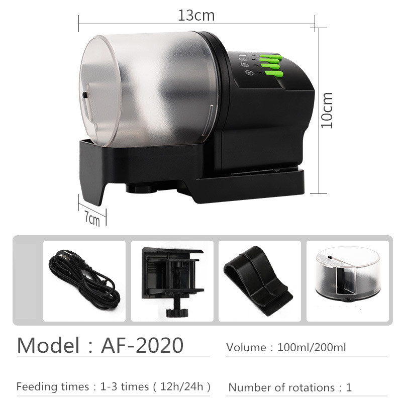 Resun AF-2003 AF-2009D automatic feeding device of aquarium aquarium fish automatic feeding device of small ornamental fish: AF-2020