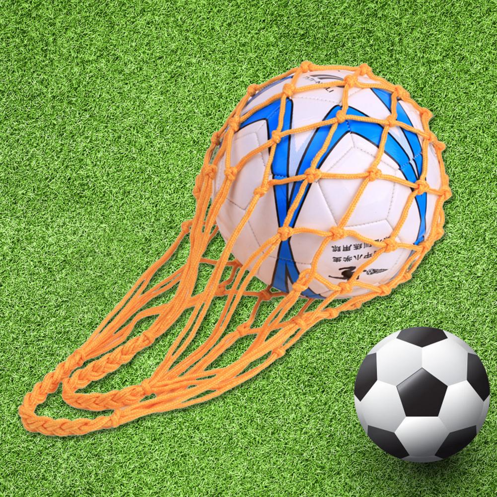 Ball storage net bag, bold weave, comfortable handle, portable basketball net bag for football