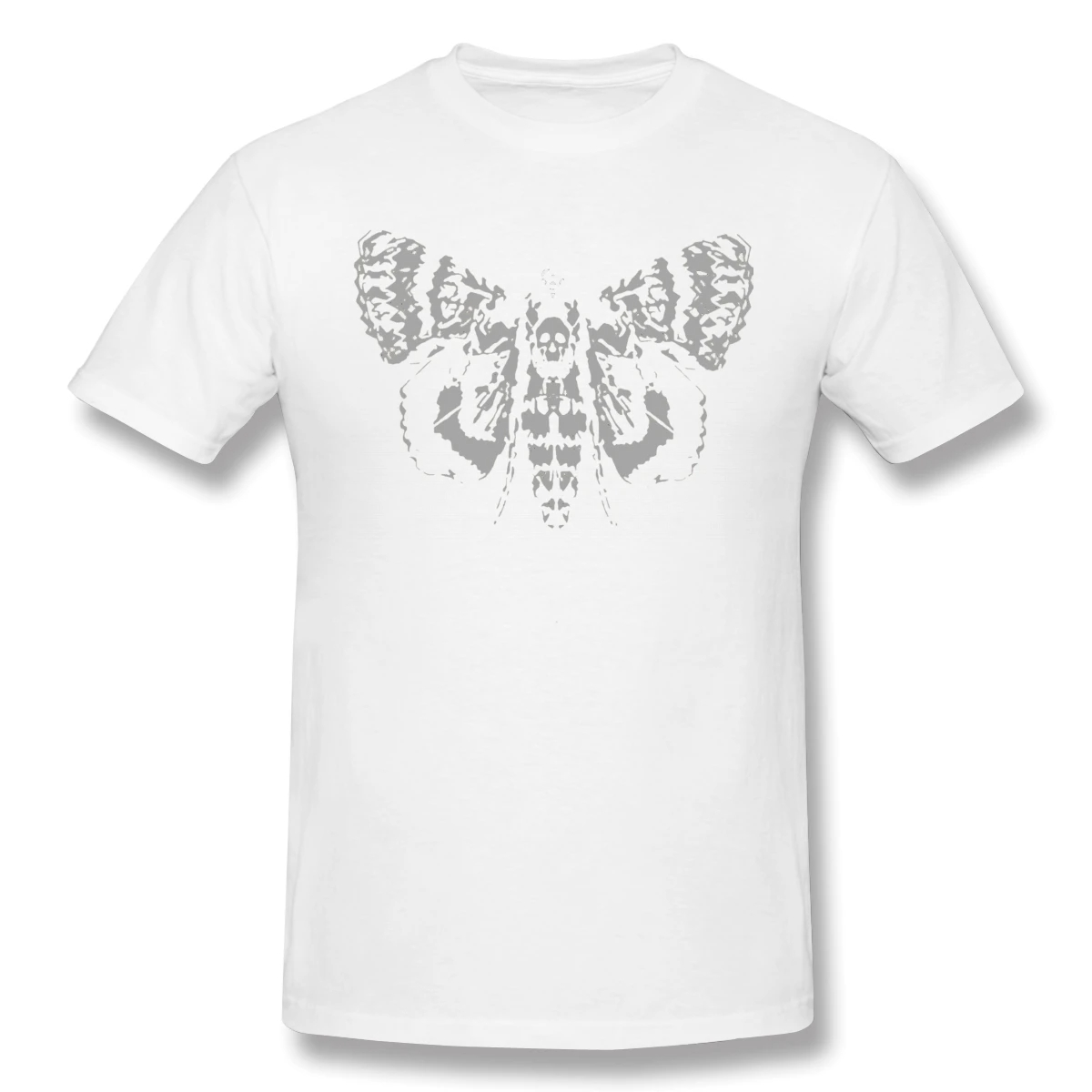 T-shirt manches courtes col rond, 100 coton, de , Life Is Strange Moth, 70213: XXXL / WHITE
