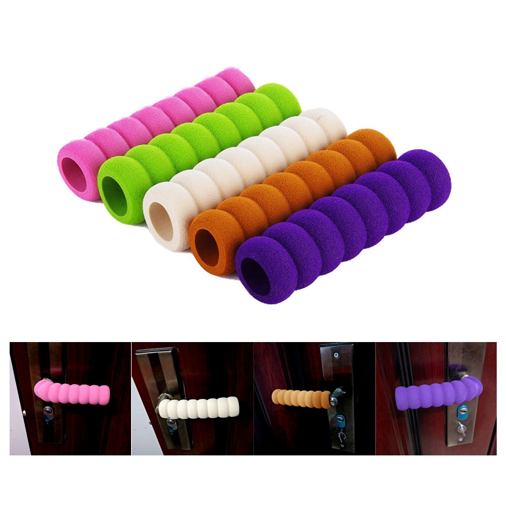 Protecteur de bouton de poignée de porte | Protection de sécurité pour bébé, sans statique, couvre-poussière élastique, fournitures domestiques