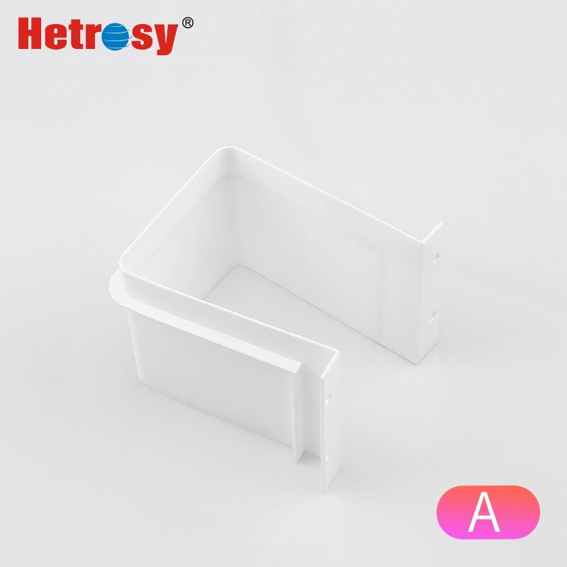 Hetrosy Hardware Plastic U Shape Drawer Slot Accessories Under the Sink For Cabinet Drawer Waterproof Baffle Fittings: A Type White