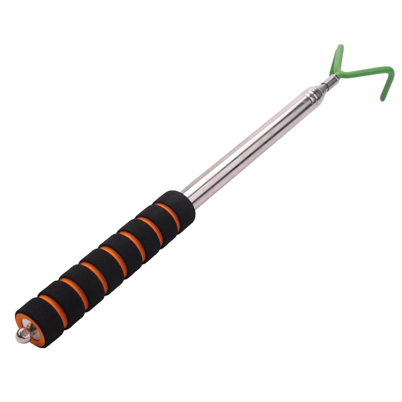 Grappin de golf à disque télescopique, acier inoxydable durable, dispositif de récupération de golf, récupération de disque