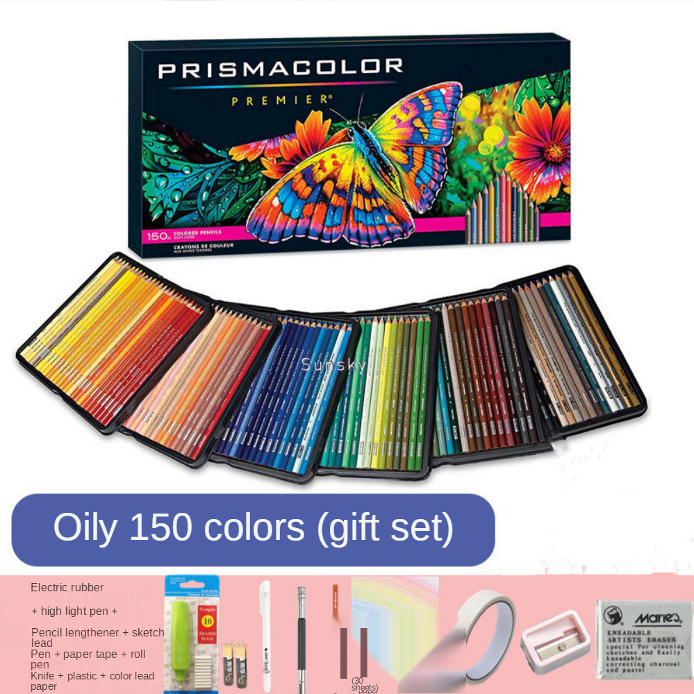 Tin Prismacolor Premier – crayons de couleur souples pour adultes, 72/132/150, pour livres de coloriage, dessin, croquis, étudiants artistes