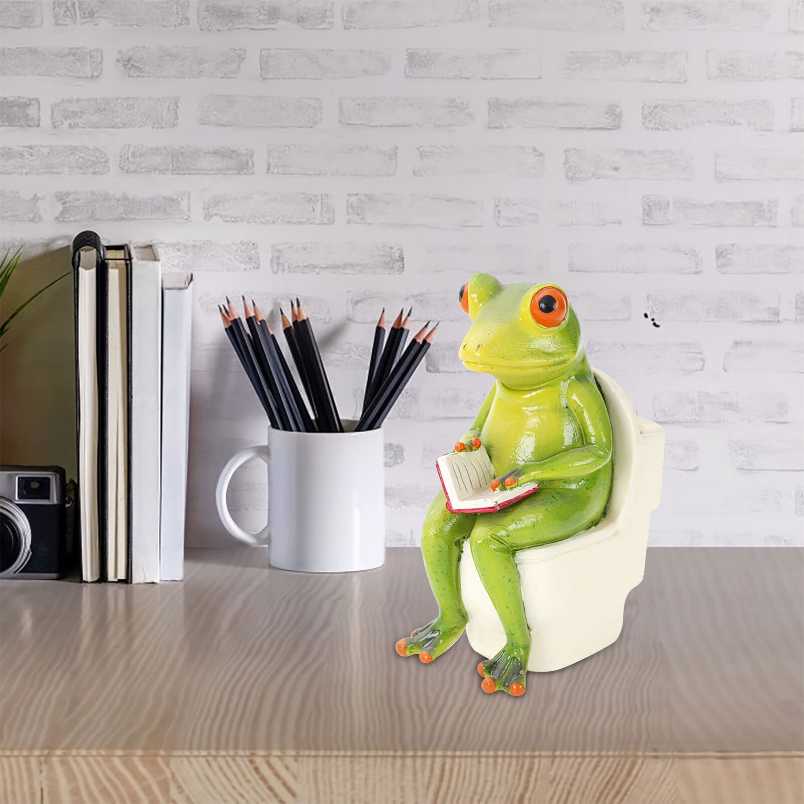 4 # Kikkers Hars Ambachten Desktop Yoga Dier Slaapkamer Landschapsarchitectuur Ambachtelijke Woonkamer Ornament Inrichting Beeldjes Miniaturen