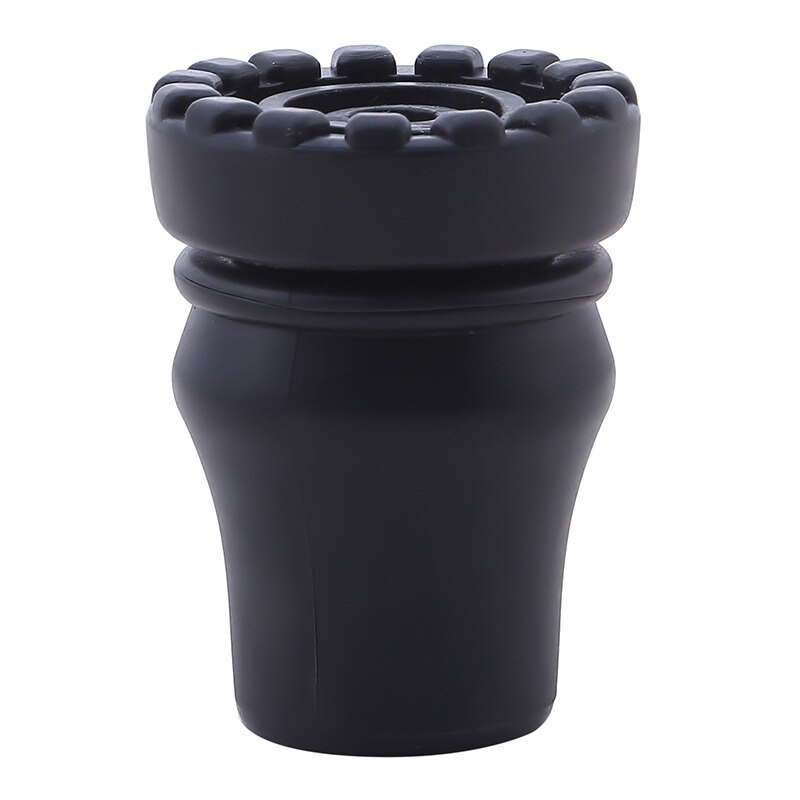 Tapa de almohadilla de goma de 19mm y 22mm, bastón antideslizante para caminar, muleta, bastón, almohadillas protectoras inferiores, Protector de cubierta, punta para poste de escalada y senderismo