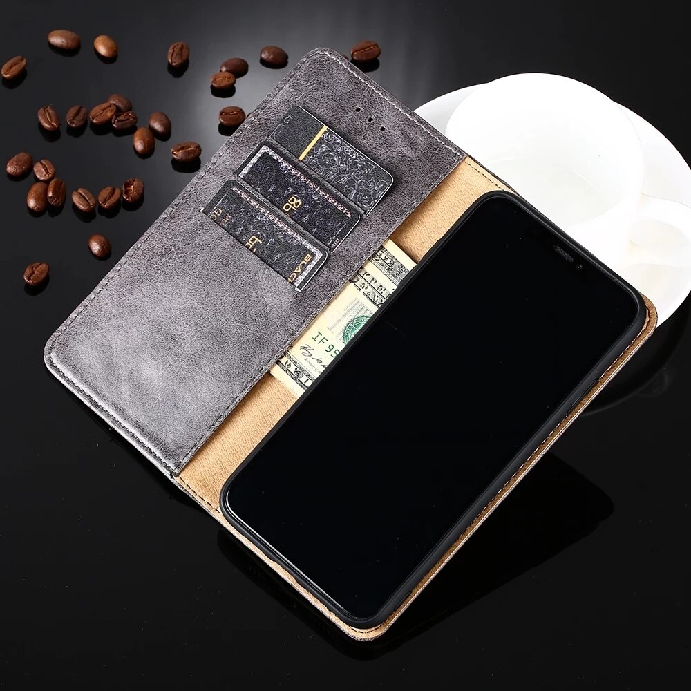 K'try étui portefeuille pour Huawei honour 10X Lite 6.67 pouces couverture rabat housse en cuir pour Huawei honour X10 livre étui de téléphone portable