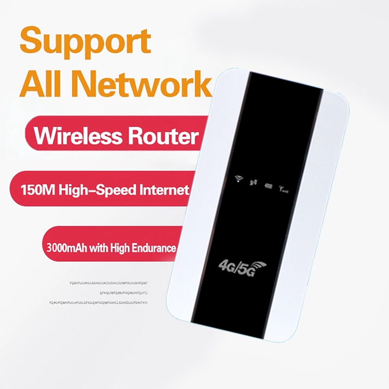 4G WIFI Portable Router M10-L Sim Card Slot Car Wireless Router 3000MAh