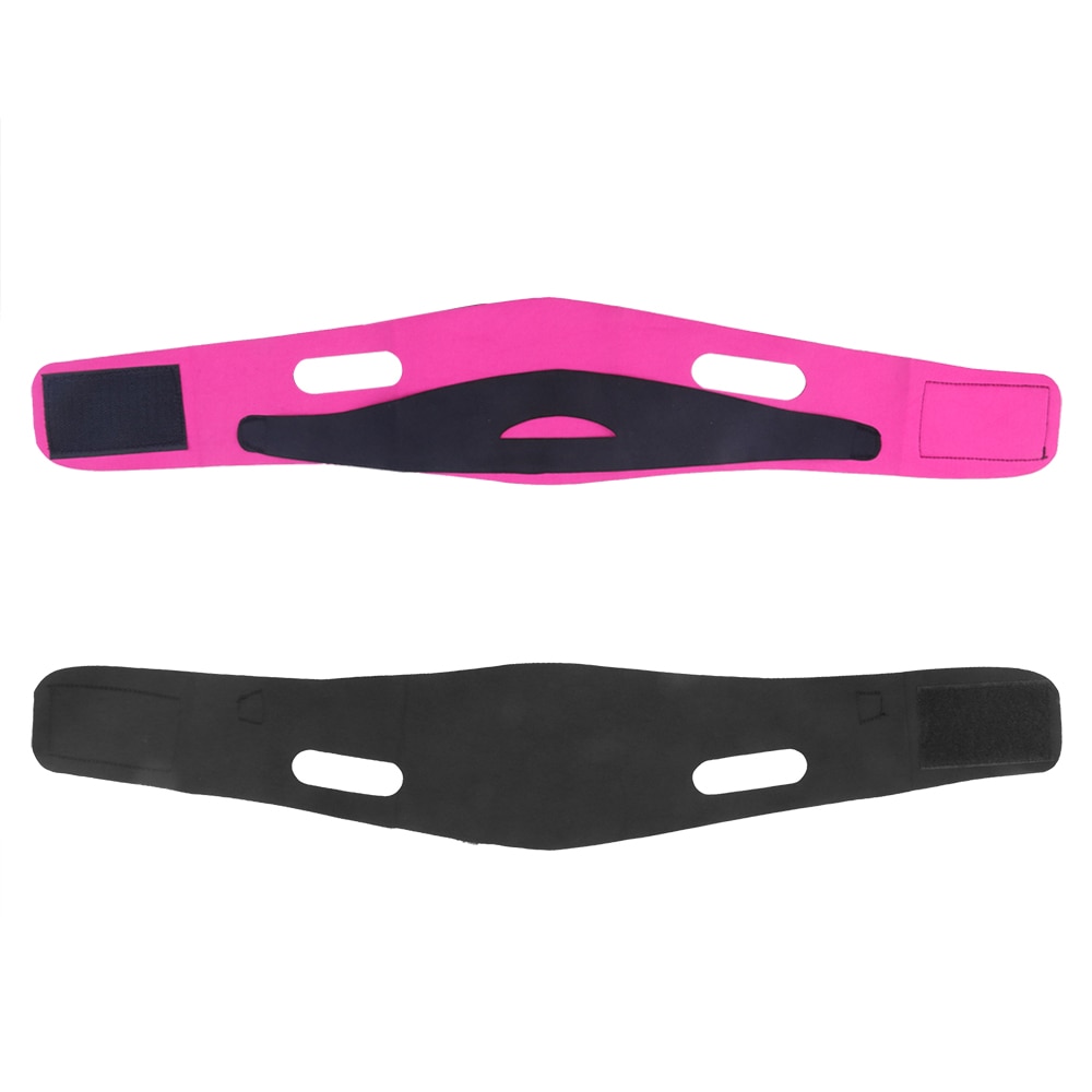 Face Lifting Thin Facial Belt V Face Bandage Reduce Double Chin Slim Lift Up Lifting Slimming Beauty Tool Pink Black