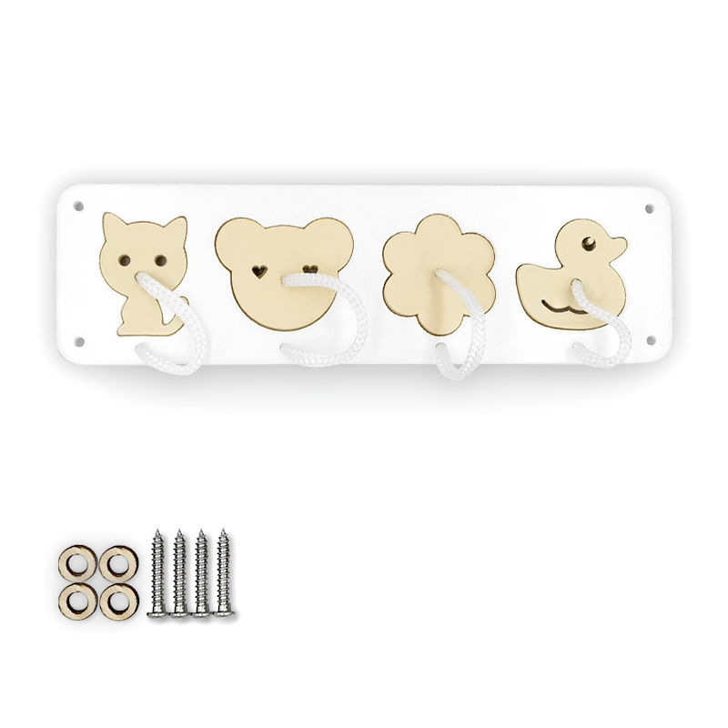Pièces de planche occupées, accessoires, jouets éducatifs Montessori en bois, jouets de déverrouillage, jouets sensoriels, jouets éducatifs pour enfants, ,: Café