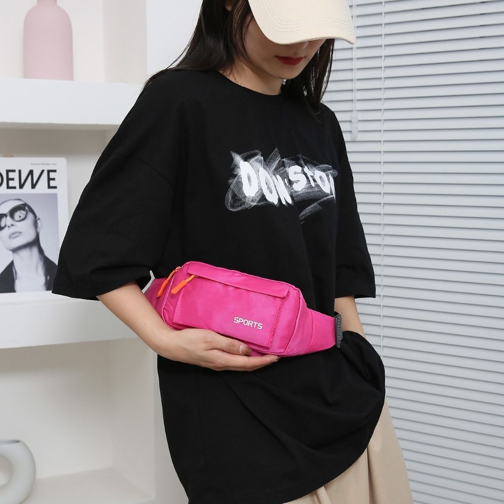 Women Waist Pack Sports Running Waist Bag for Men Mobile Phone Holder Belt Bag Gym Fitness Travel Pouch Chest Bags Waterproof