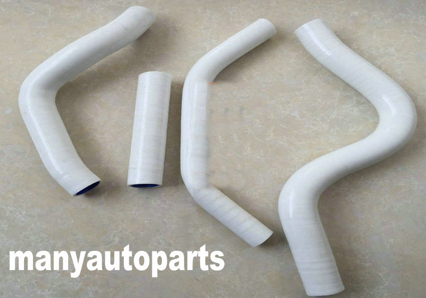 Pour SUZUKI RM250 RM 250 1991 1992 91 92 Silicone tuyau de radiateur couleur blanche