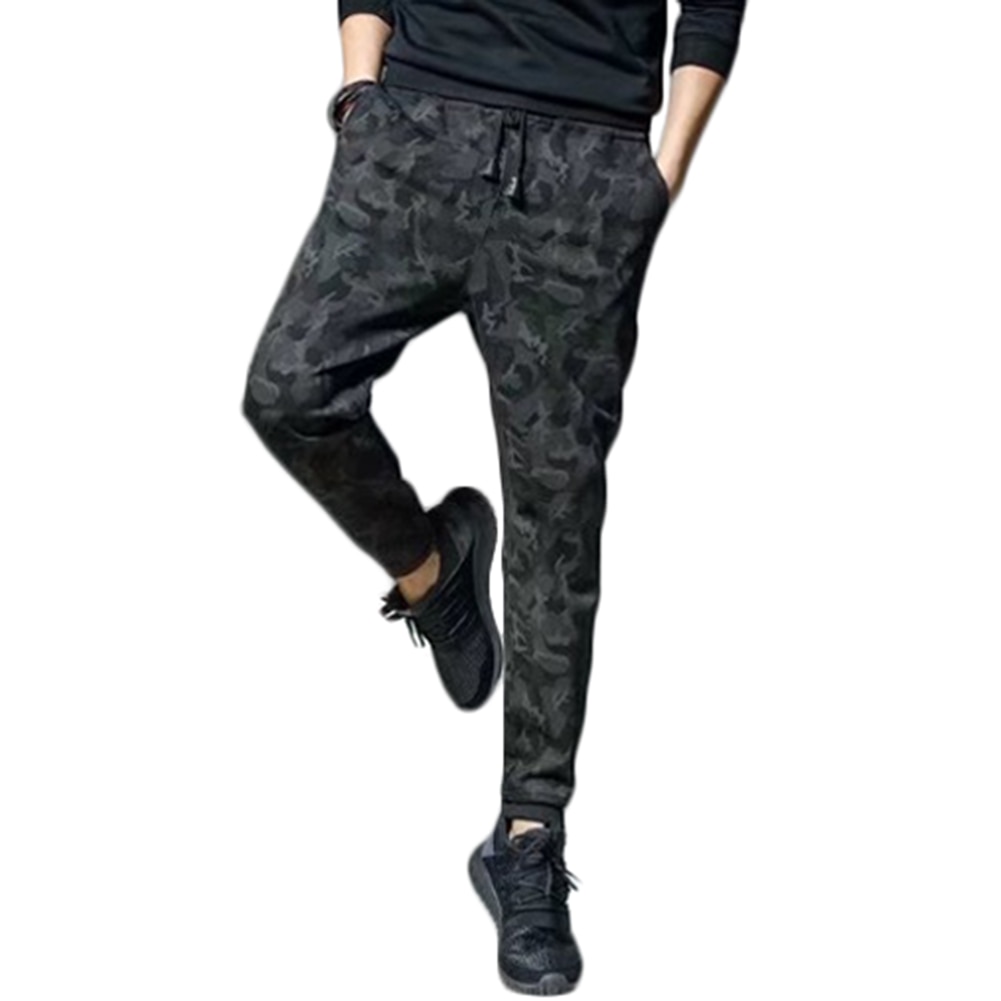 Camouflage Pants Men Joggers Pants Men Cargo Pants Male Athlete Camo Spring Pants Full Length Sport Sweatpants Quick Drying