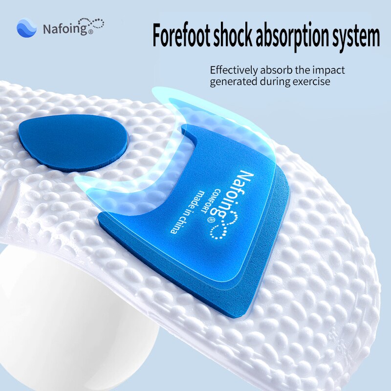 EVA – semelles orthopédiques pour chaussures, absorbe les chocs, déodorant, coussin respirant, pour pieds, hommes et femmes