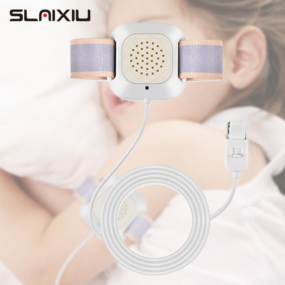 Plaswekker Professionele Arm Slijtage Bedplassen Sensor Alarm Voor Baby Peuter Volwassenen Natte Herinnering Slapen Enuresis Plaswekker