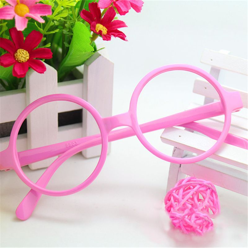 Gafas con montura redonda de Star Power HP para hombre, lentes de 7 colores para adultos y niños, accesorios de Cosplay para , 1 ud.: 7HH1000261-F