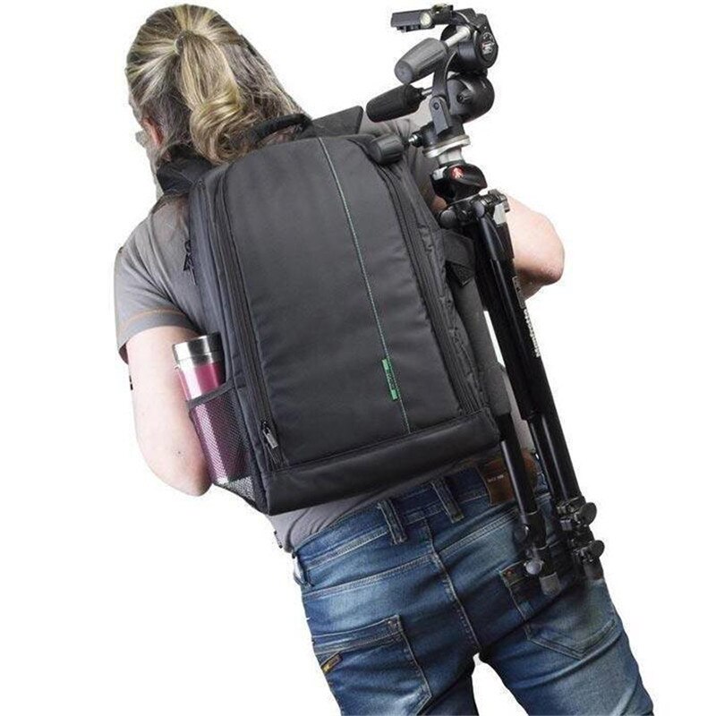 Mochila DSLR impermeable DLSR Photo Bag bolsa multifuncional bolsa para el exterior para cámara mochila funda para Nikon Canon Sony DSLR Bag Lens big