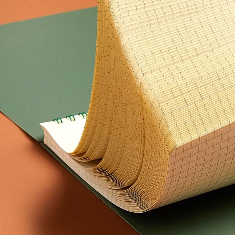 80Sheets Coil Notebook Writing Journal Notebook,Classic Spiral Bound,Best for Writers and Travelers, Men or Women