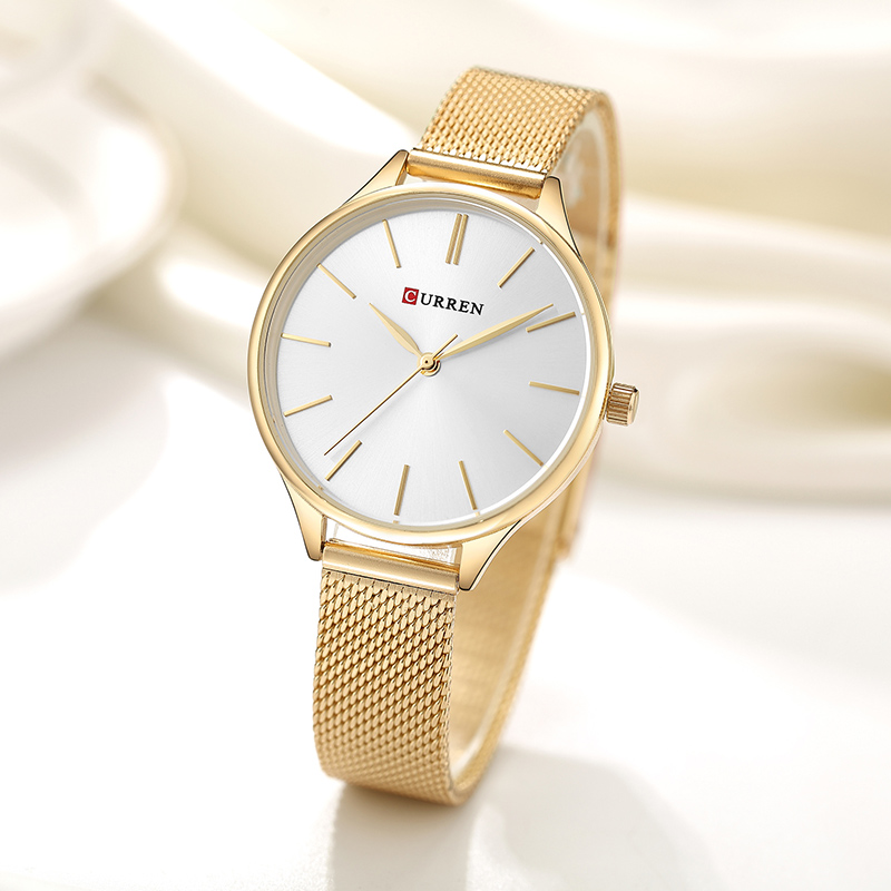 CURREN – montre-Bracelet à Quartz pour femmes, tendance, Style Simple, ,