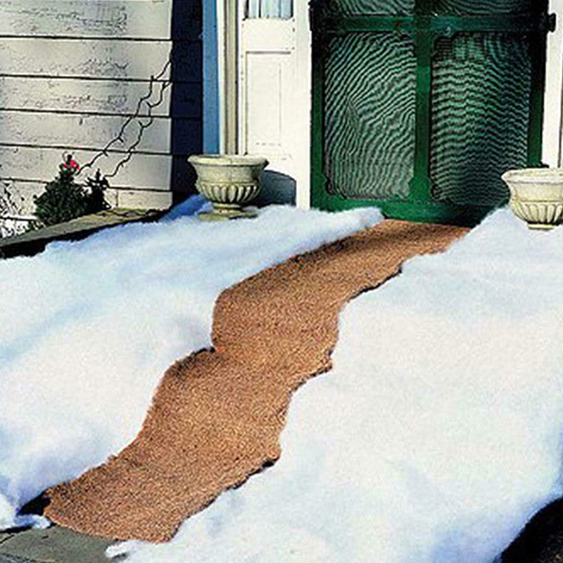 Coconut Palm Mat Moisture-Proof Flower Pot Mat Carpet Non-Slip Coco Liner Bulk Roll Mat Reptile Carpet Cushion