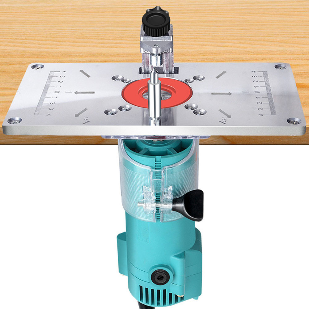 Router Table Insert Plate Work Bench Trimming Machine Engraving Flip Board Multifunctional Woodworking Benches Table