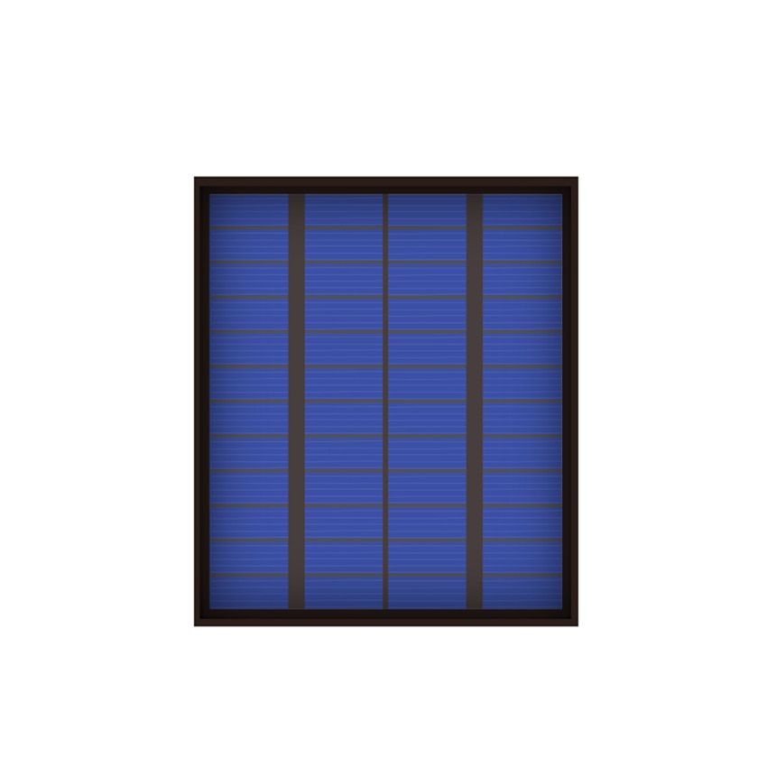 ECO-WORTHY Polykristallijn zonnepaneel, 10 W, 12 V, draagbaar en ecologisch zonnepaneel voor 12 V batterij van je auteurs, boot
