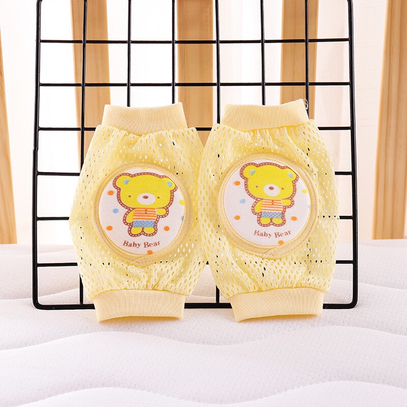 Kids Girls Boys Crawling Elbow Toddlers Baby Knee Pads Protector Safety Mesh Kneepad Leg Warmer Children Cushion Legging Infants