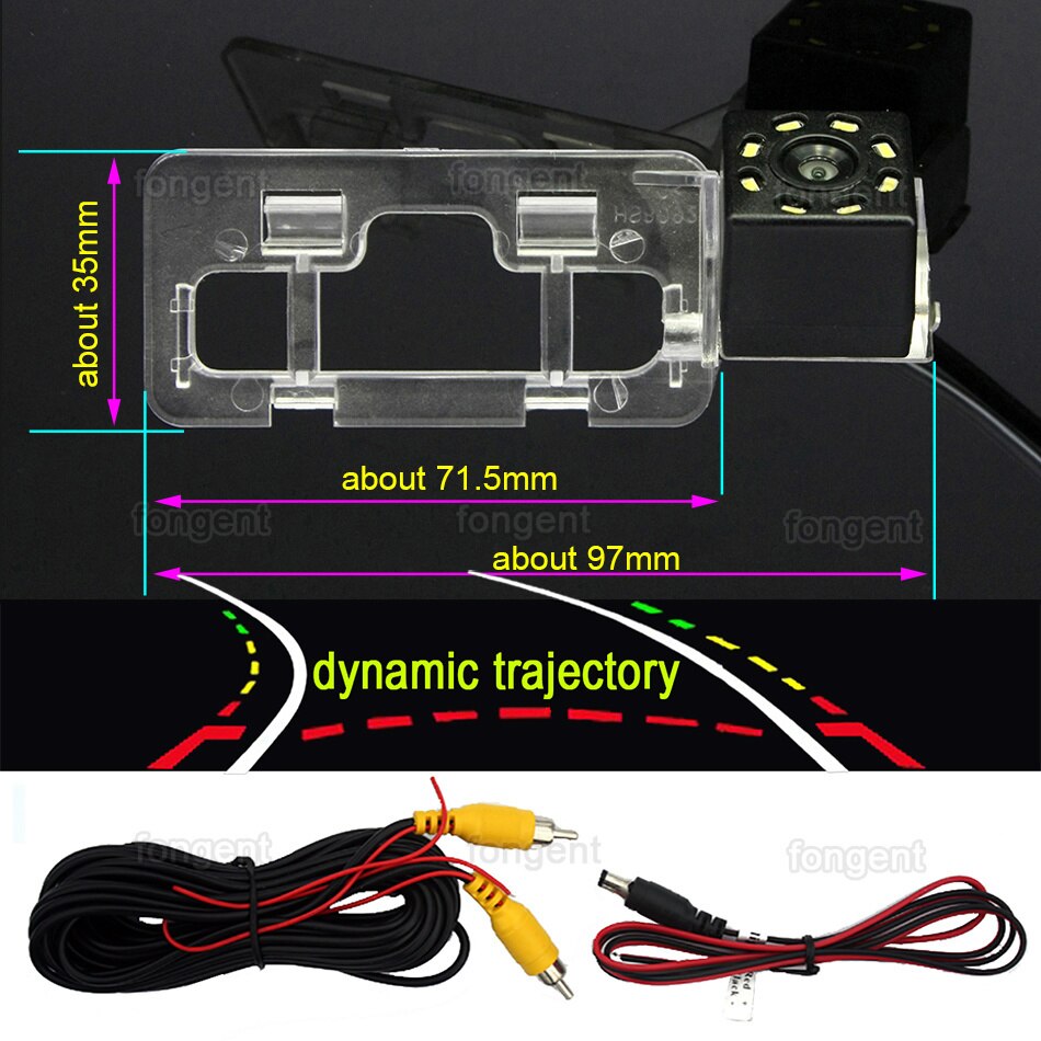 For Geely Emgrand EC7 EC718 Sedan Chinese Car Rear View Back off up Reverse Parking wireless Vehicle Camera