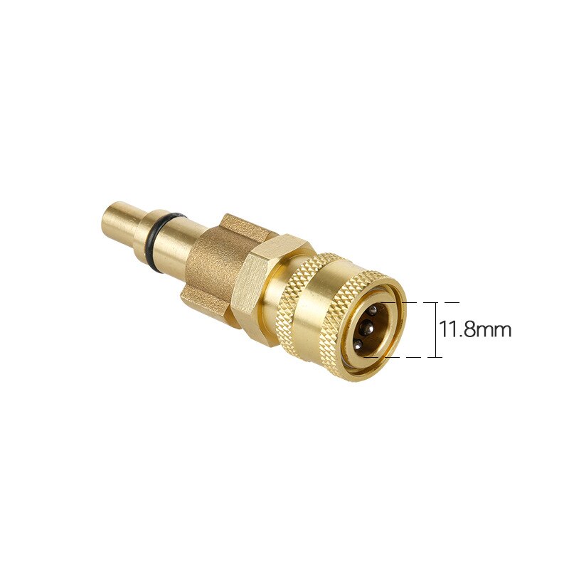 High Pressure Washer Wand Converter Connector for changing Lavor Fitting to 1/4 Quick Release Socket