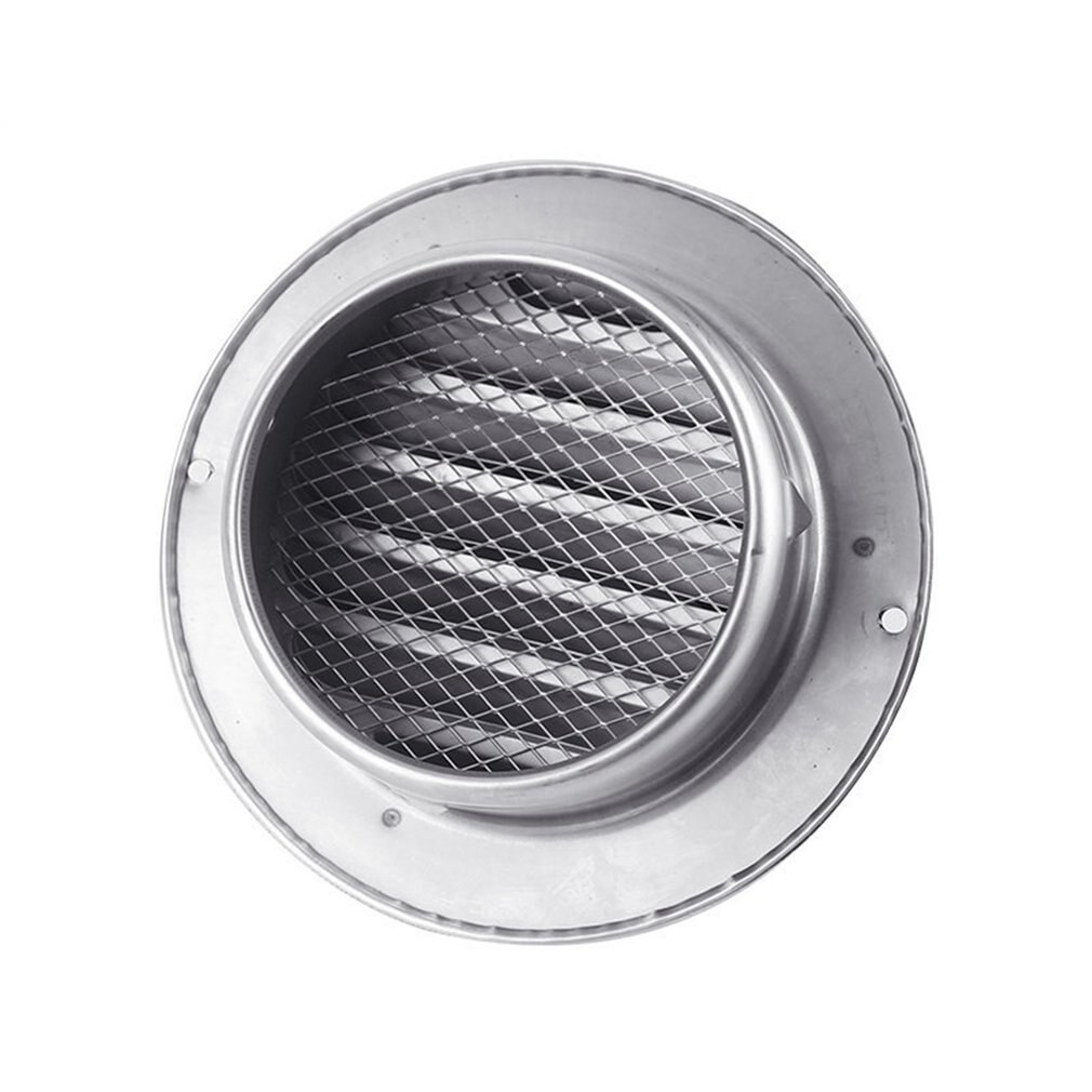 Grille d'aération murale conduit Ventilation extracteur sortie persiennes hémisphère 304 inox couvercle d'aération hotte sortie