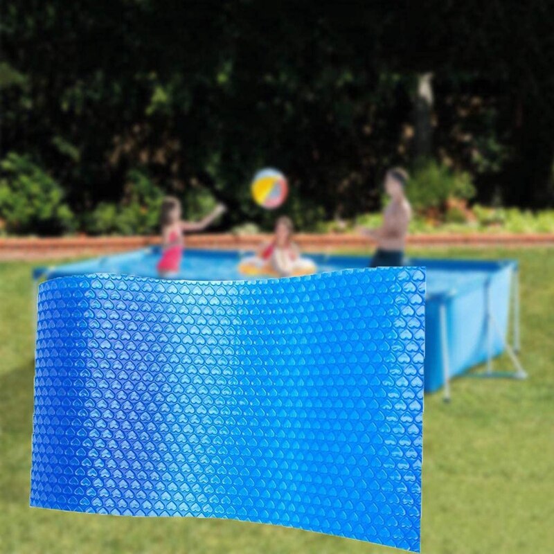 Swimming Pool Cover Rainproof Strong and Durable Dustproof Floor Cloth Mat Cover for Outdoor Garden Pool 300X200cm