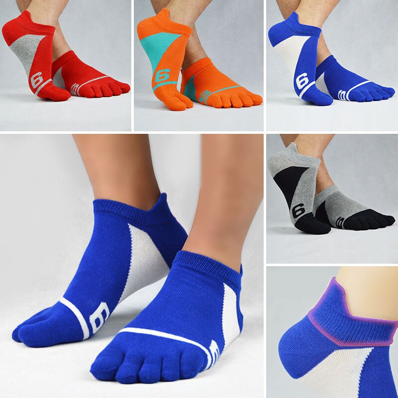 1 Pair of Five Finger Socks Breathable Unisex Men Women Socks Sports Ideal For Five 5 Finger Toe Shoes Skarpetki na palce