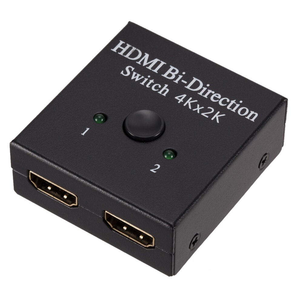 HDMI Splitter BI-Directional Switch 1 In 2 Out / 2 Input 1 Output for TV Monitor