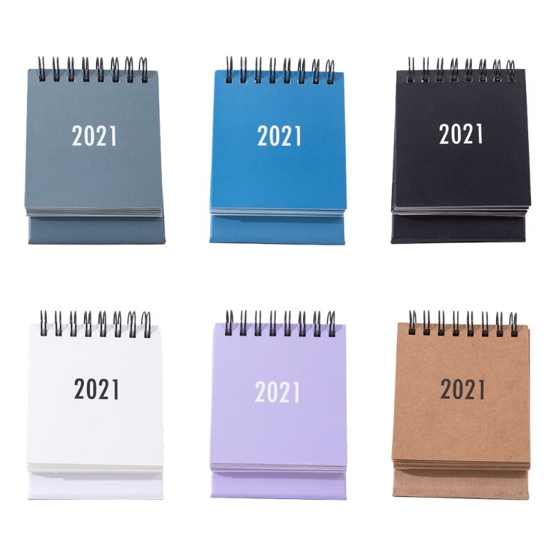 Mini Kalender Stehend Schreibtisch Spule Kalender Schreibtisch Aufstehen Kalender-Dezember